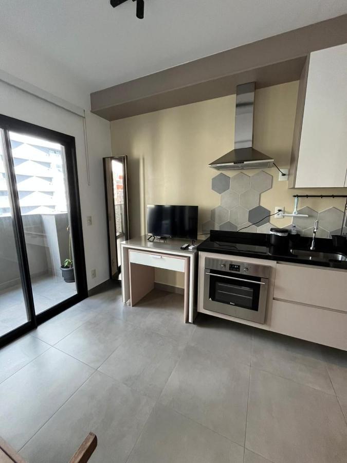 Apartamento Loft De Luxo Com Varanda E Entrada Ao St Marche Jardins São Paulo