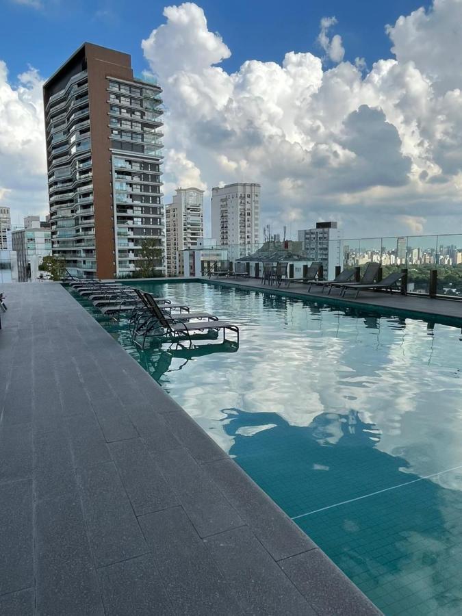 Apartamento Loft De Luxo Com Varanda E Entrada Ao St Marche Jardins São Paulo