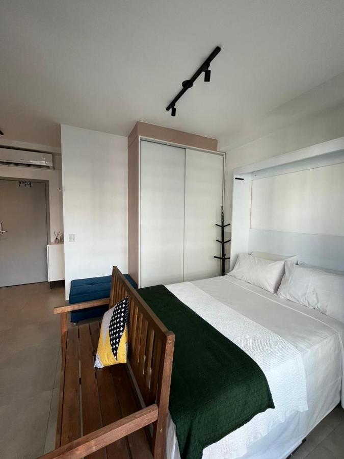 Apartamento Loft De Luxo Com Varanda E Entrada Ao St Marche Jardins *